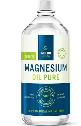 WoldoHealth Hořčíkový olej 1000 ml - Tělový olej - Hlavní obrázek