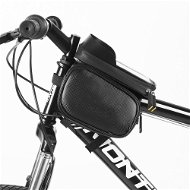 MG Bicycle Front cyklistická taška s pouzdrem na mobil 6,5 l, černá - Brašna na kolo