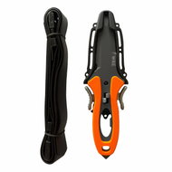 WRE Knife SCUBA FULL TITAN incl. leg straps, orange - Diving Knife