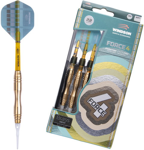 Windson Brass set Force 4 Soft 20 g - Darts - Main image