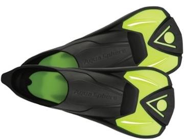 Aqua Sphere Microfin Swimming Fins - Yellow - Fins - Main image