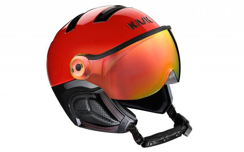 Helmet MONTECARLO Red, S - Ski Helmet - Main image