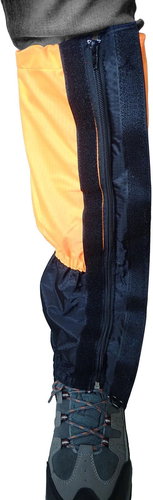 ACRA LTH2 Hiking comfort black and orange - 1 pair - Leg Warmers - Main image