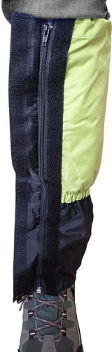 ACRA LTH2 Hiking comfort black and green - 1 pair - Leg Warmers - Main image