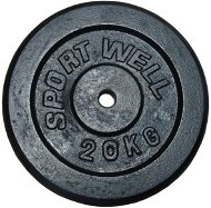 ACRA cast iron 20kg - 25mm - Gym Weight