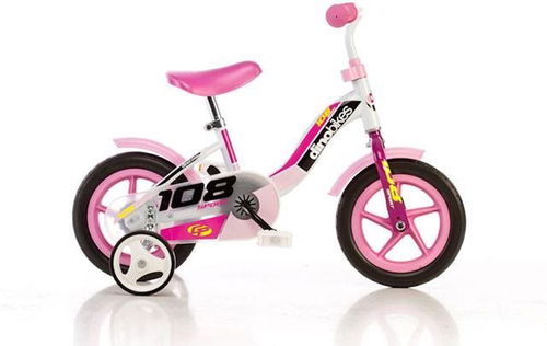 Dino Bikes růžová 10" - Dětské kolo - Hlavní obrázek
