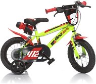 Dino bikes 12" žlutá reflex - Dětské kolo