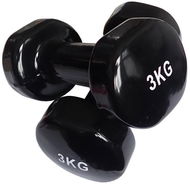 ACRA One-handed vinyl 2 × 3 kg - Dumbell Set