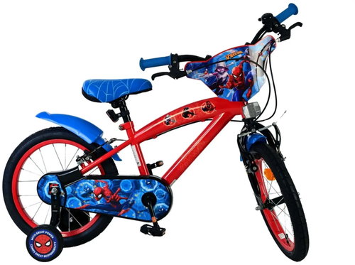 Volare Spiderman 16", red - Children's Bike - Main image