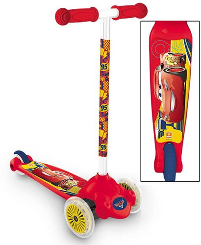 Koloběžka Twist 3 kolečka Cars - Scooter - Main image