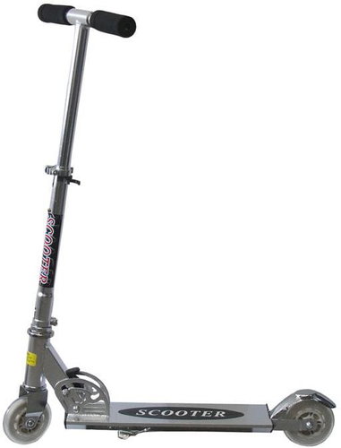 Koloběžka Scooter hliníková Alu stříbrná 100 mm - Scooter - Main image