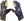 Black, senior racing goalie gloves