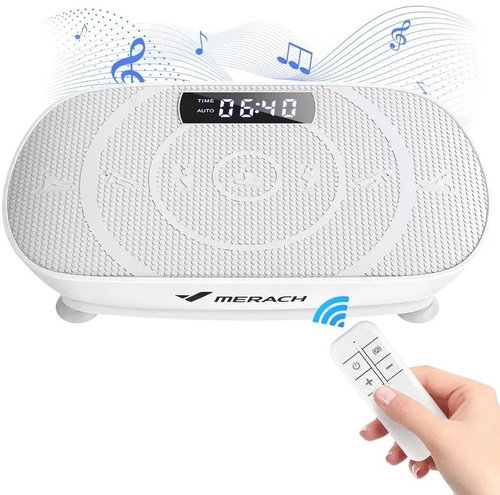 MERACH 2398 Full-Body Vibration Plate, White - Vibrating platform - Main image