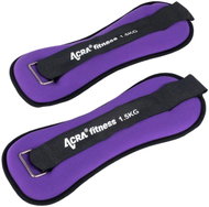 ACRA Wrist/Ankle Weights 1.5kg Purple - Weight
