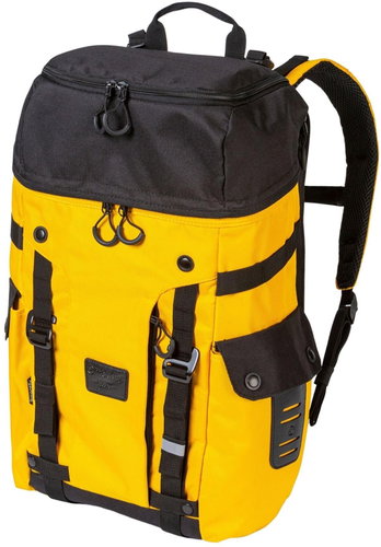 Meatfly Scintilla Yellow/Black 26 L - City Backpack - Main image