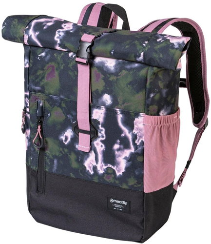Meatfly Holler Storm Camo Pink 28 L - City Backpack - Main image