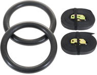 Stormred ABS Olympic Ring Black - Gymnastic Rings