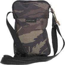 Rip Curl SLIM POUCH CAMO Khaki - Shoulder Bag - Main image