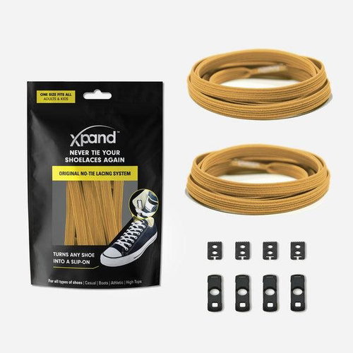 Laces Xpand lights brown - Shoe Laces - Main image
