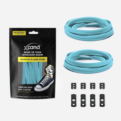 Xpand laces baby blue - Shoe Laces - Main image