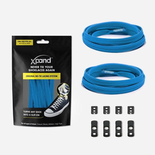 Lace-up laces Xpand blue - Shoe Laces - Main image
