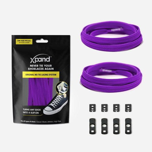 Xpand laces purple neon - Shoe Laces - Main image