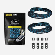 Xpand laces blue camo - Shoe Laces