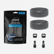 Tightening elastic laces Xpand grey - Shoe Laces