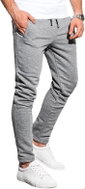 Ombre Clothing Pánské tepláky Yvonn šedá-melanžová XL - Tepláky