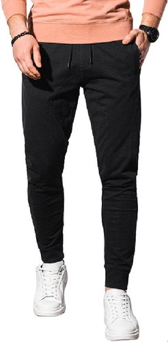 Ombre Clothing Pánské tepláky Styborn černá XXL - Tepláky - Main image