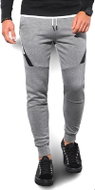 Ombre Clothing Pánské tepláky Gebhard šedá-melanžová S - Tepláky