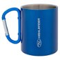 HIGHLANDER Mug with carabiner 300 ml, blue - Thermos