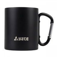 Yate Hrnek s karabinkou 0,3 l černý - Termohrnek