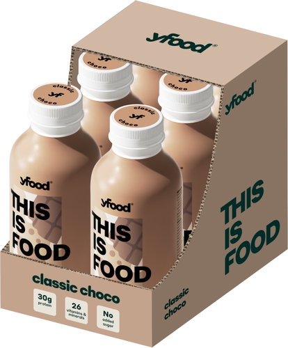 Yfood Drink 6 pcs, Classic Choco - Non-Perishable Nutritious Complete Food - Main image