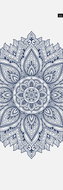 YOGGYS Exercise mat Mandala white - Yoga Mat