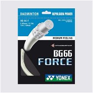 Yonex BG 66 FORCE, 0,65mm, 10m, WHITE - Badminton Strings