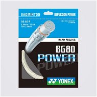 Yonex BG 80 POWER, 0,68 mm, 10 m, fehér - Tollasütő húr