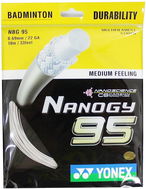 Yonex Nanogy 95, 0,69mm, 10m, SILVER GRAY - Badminton Strings