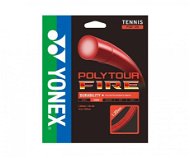 Yonex Poly Tour FIRE 125, 1,25 mm, 12 m, červený - Tenisový výplet