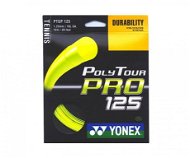 Yonex Poly Tour PRO 125, 1,25 mm, 12 m, žltý - Tenisový výplet