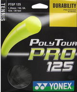 Tenisový výplet Yonex Poly Tour Pro 125, 1,25mm, 12m, graphite - Tenisový výplet