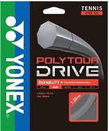 Yonex Poly Tour DRIVE 125, 1,25 mm, 12 m, strieborný - Tenisový výplet