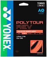 Tennis Strings Yonex Poly Tour REV, 1,20mm, 12m, Bright Orange - Tenisový výplet