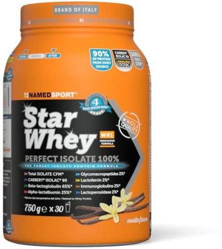 Namedsport Star Whey Isolate Vanilla - 750G, Protein Drink - Protein - Main image