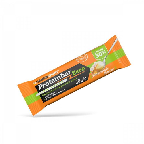Namedsport Proteinbar Zero Creme Brulé - 50G, Protein bar - Energy Bar - Main image