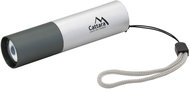 CATTARA Pocket flashlight LED 120 lm ZOOM rechargeable SILVER - Flashlight