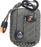 12 Survivors Paracord Survival Pod - Mini Survival Kit