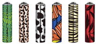 Flamagas S. A. Clipper MetalC. ZOO Skins, collection of 6 pieces - Lighter