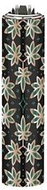 Flamagas S. A. Clipper MetalC. Kaleido Leaves, black leaves - Lighter