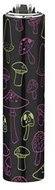 Flamagas S. A. Clipper MetalC. Mush Trip, black matte sponge - Lighter